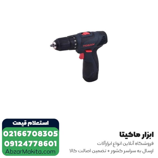 دریل شارژی توسن لیتیوم 14.4 ولت مدل 9014SC