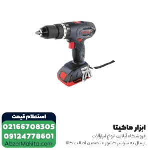 دریل شارژی چکشی توسن پلاس لیتیوم 18 ولت مدل 9018SCI